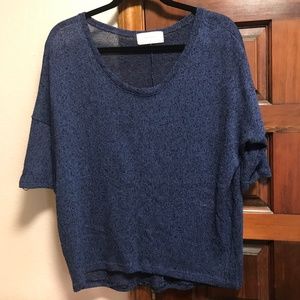 Light weight blue blouse